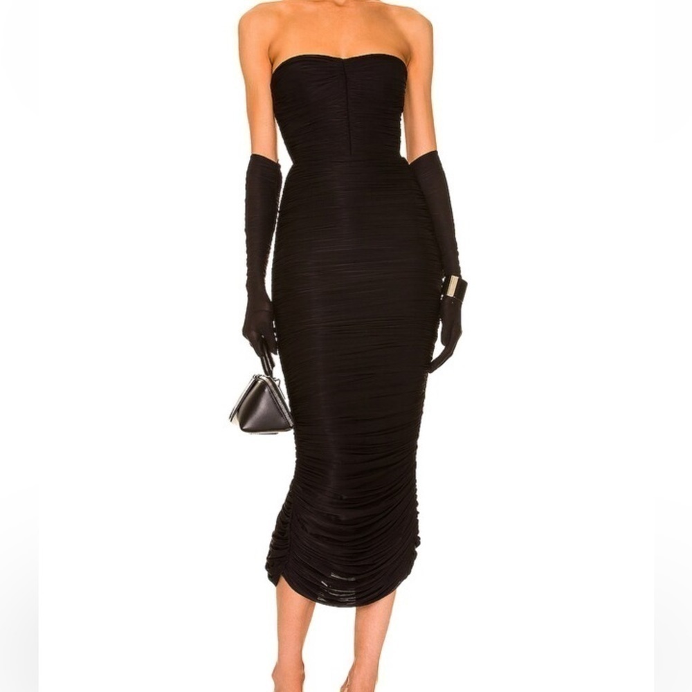 Alex Perry Parton Dress with Gloves - Picture 3 of 5